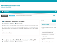 Tablet Screenshot of ferdinandosfocacceria.com